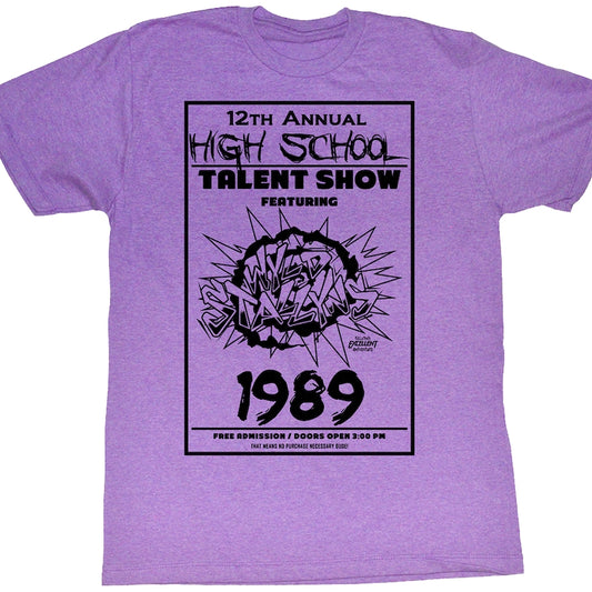 Purple Talent Show Bill and Ted's Excellent Adventure T-Shirt