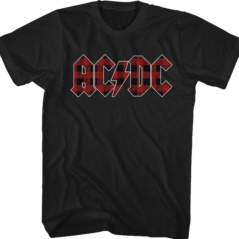 Tartan Logo ACDC T-Shirt