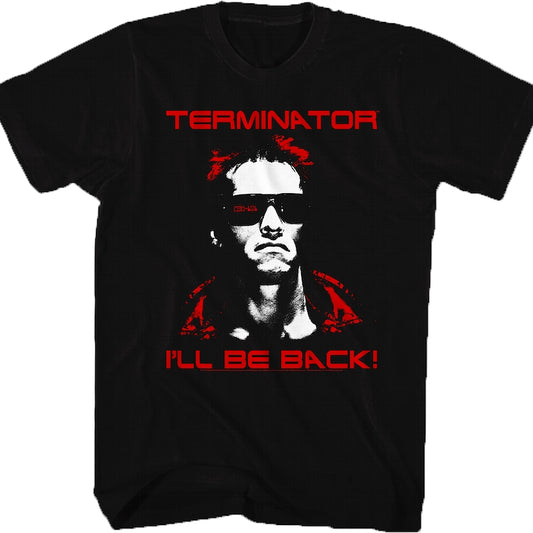 Terminator I'll Be Back T-Shirt