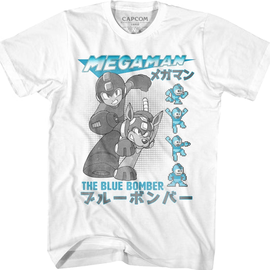 The Blue Bomber Mega Man T-Shirt