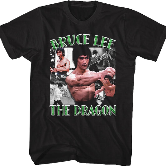 The Dragon Collage Bruce Lee T-Shirt