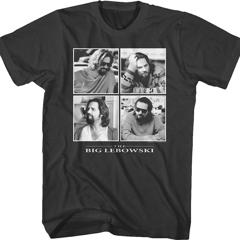 The Dude Collage Big Lebowski T-Shirt
