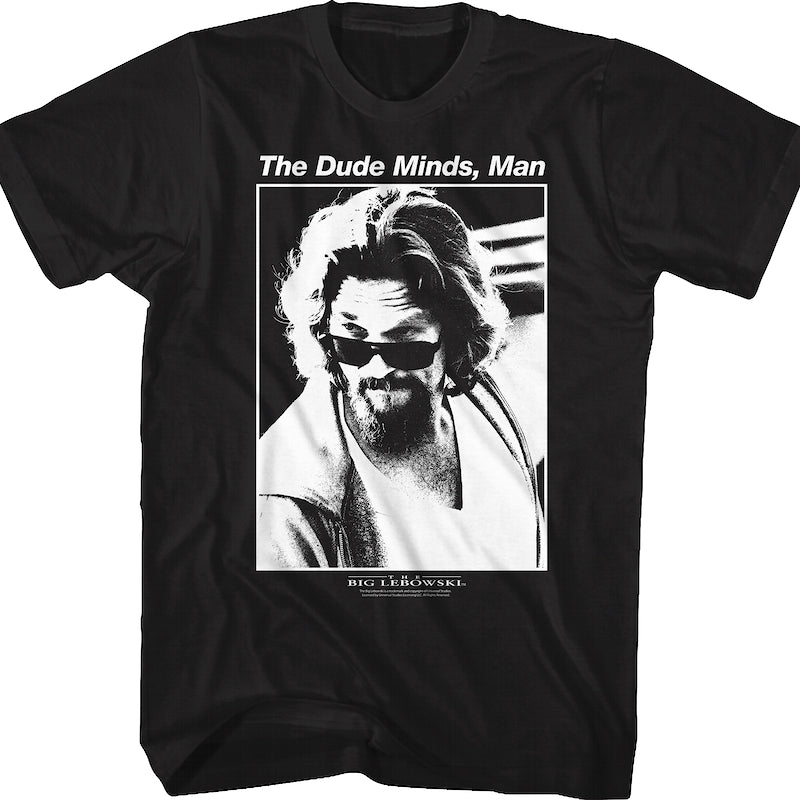 The Dude Minds Big Lebowski T-Shirt