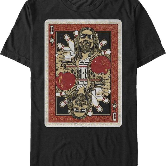 The Dude Playing Card Big Lebowski T-Shirt