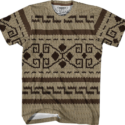 The Dude's Sweater Big Lebowski T-Shirt