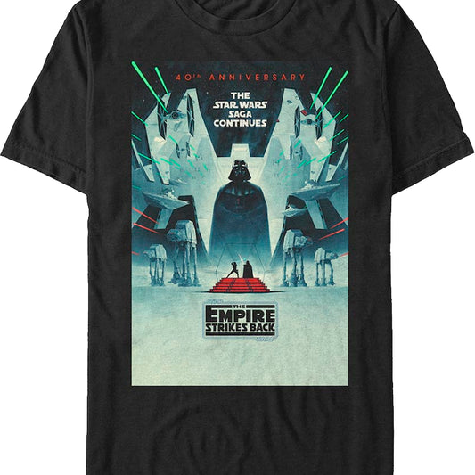 The Empire Strikes Back 40th Anniversary Star Wars T-Shirt