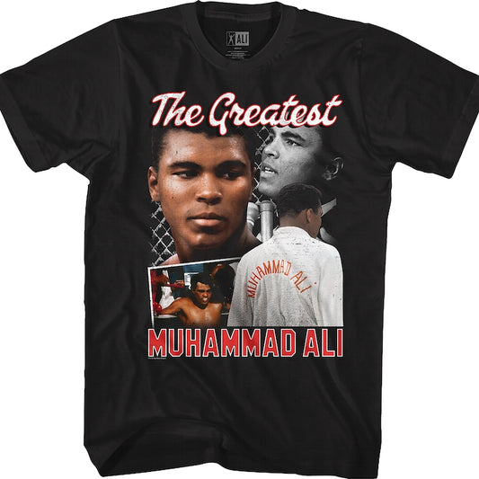 The Greatest Collage Muhammad Ali T-Shirt