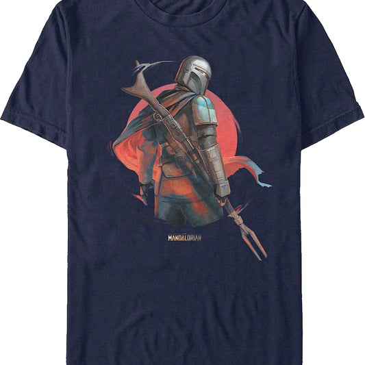 The Mandalorian Amban Rifle Star Wars T-Shirt