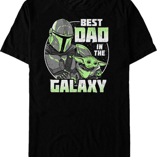 The Mandalorian Best Dad In The Galaxy Star Wars T-Shirt