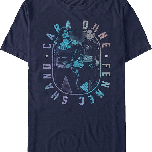 The Mandalorian Cara Dune Fennec Shand Star Wars T-Shirt