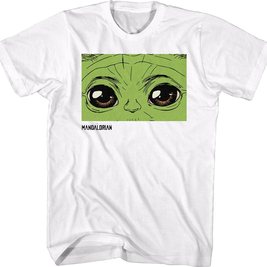 The Mandalorian Child's Eyes Star Wars T-Shirt