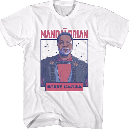The Mandalorian Galaxy Greef Karga Star Wars T-Shirt