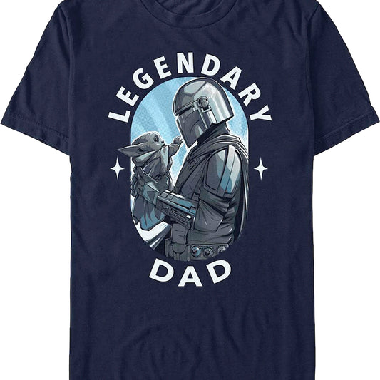 The Mandalorian Legendary Dad Star Wars T-Shirt