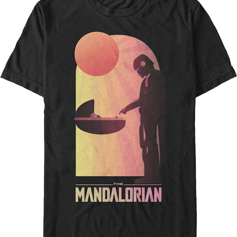 The Mandalorian Meeting The Child Star Wars T-Shirt