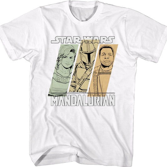 The Mandalorian Sketches Star Wars T-Shirt