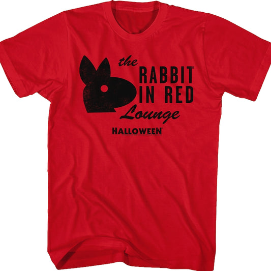 The Rabbit In Red Lounge Halloween T-Shirt