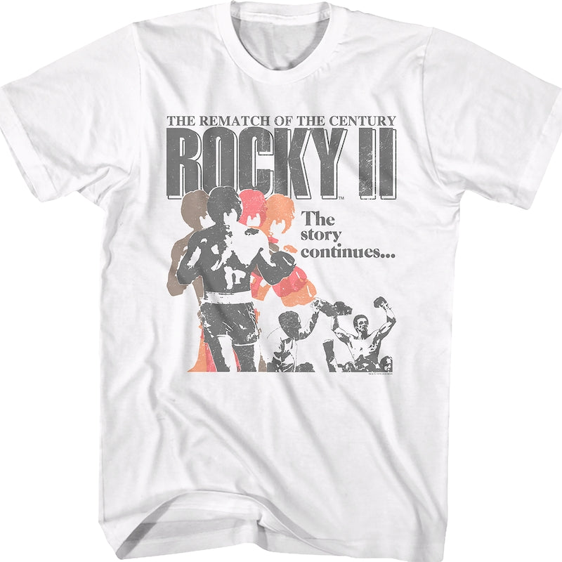 The Story Continues Rocky II T-Shirt