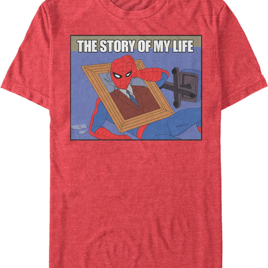 The Story Of My Life Spider-Man T-Shirt
