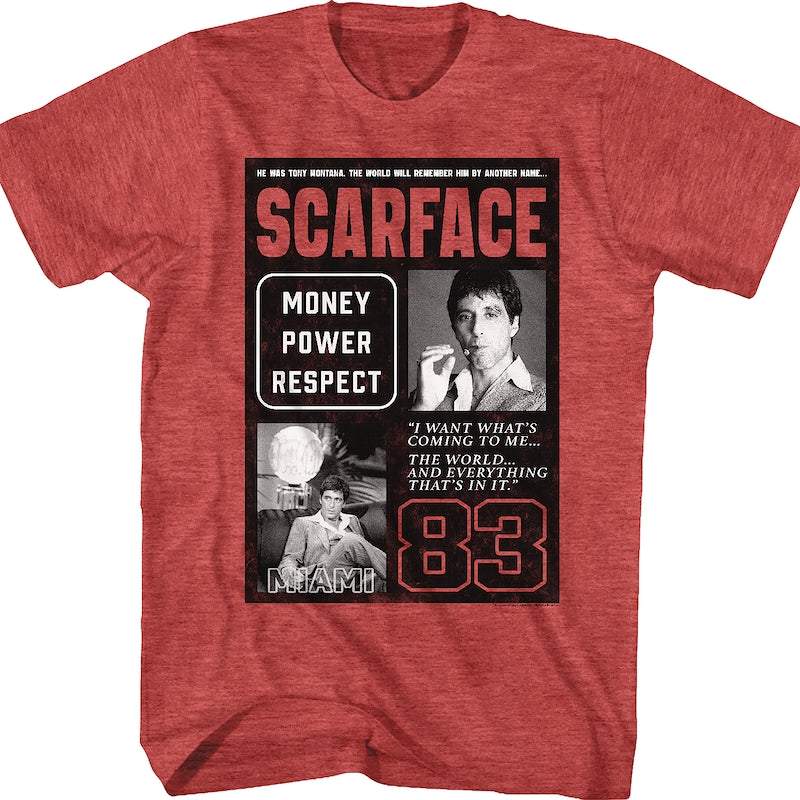 The World Will Remember Scarface T-Shirt