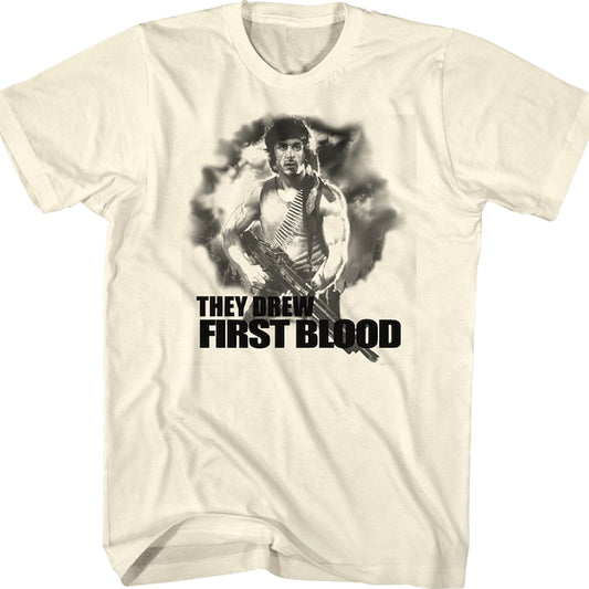 They Drew First Blood Rambo T-Shirt