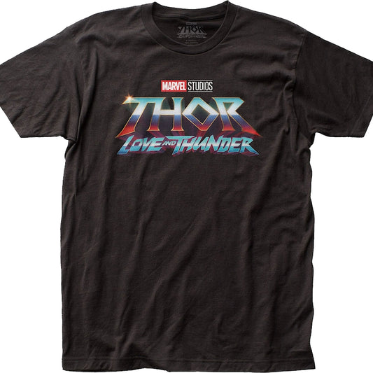 Thor: Love And Thunder Logo Marvel Comics T-Shirt