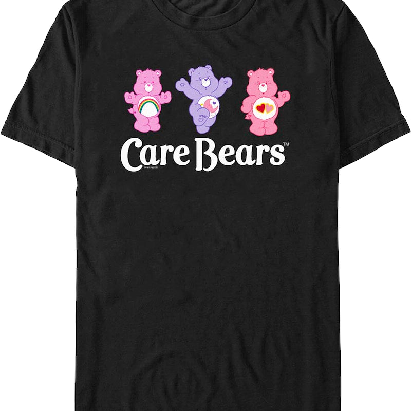 Three Caring Friends Care Bears T-Shirt