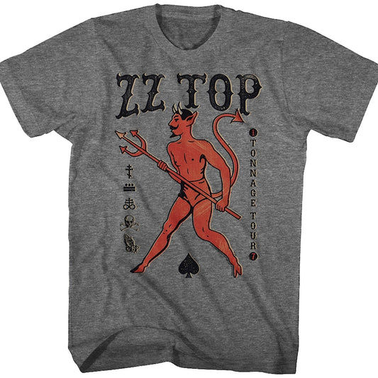 Tonnage Tour ZZ Top T-Shirt