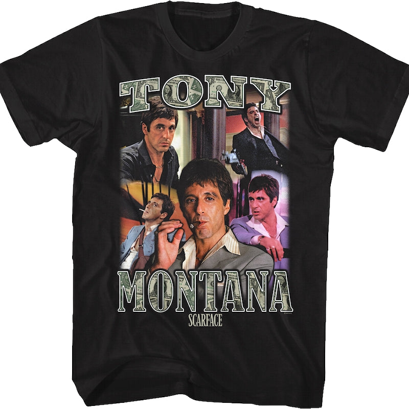 Tony Montana Make The Money Scarface T-Shirt