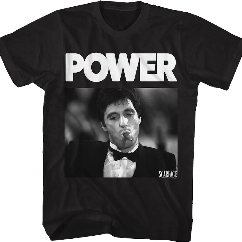 Tony Montana Power Scarface T-Shirt