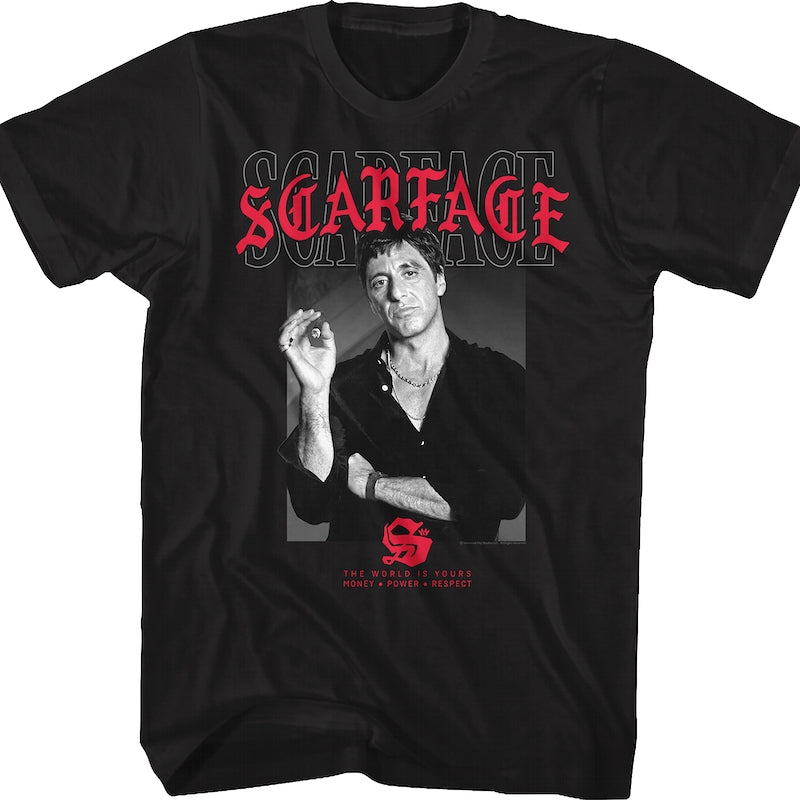 Tony Montana The World Is Yours Scarface T-Shirt