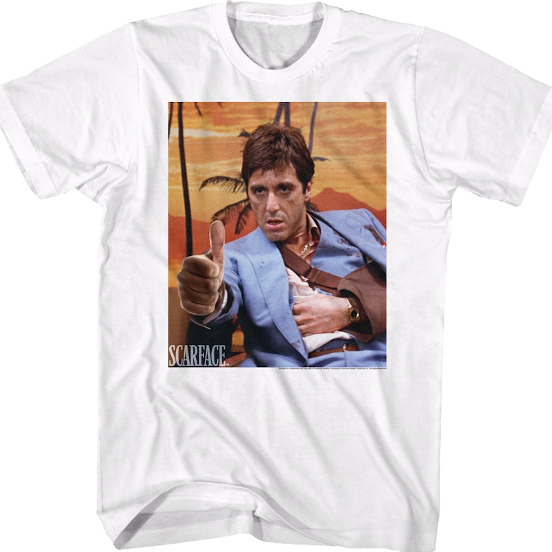 Tony Montana Thumbs Up Scarface T-Shirt