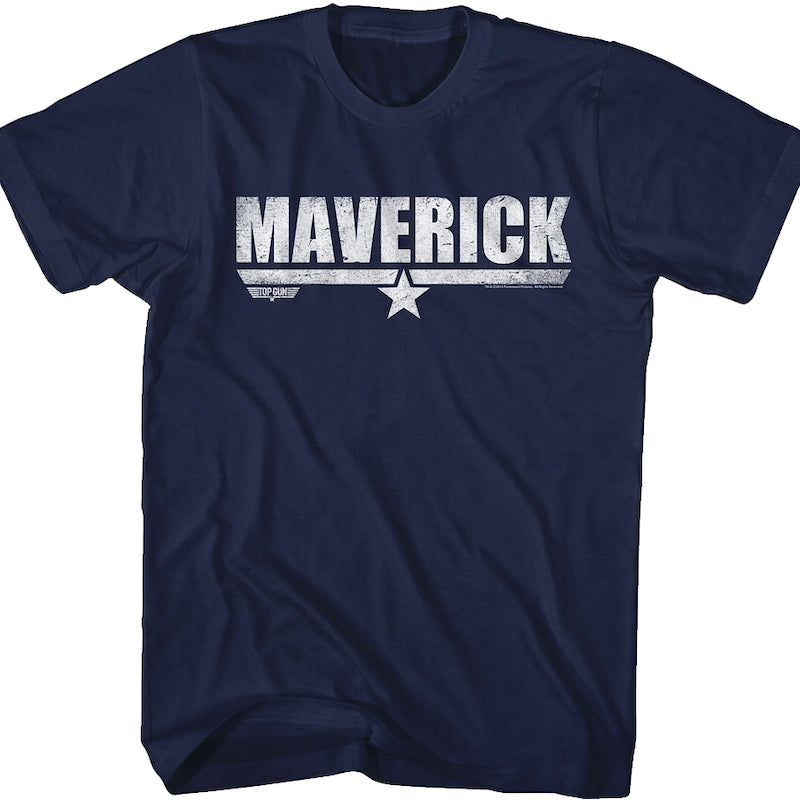 Distressed Top Gun Maverick T-Shirt