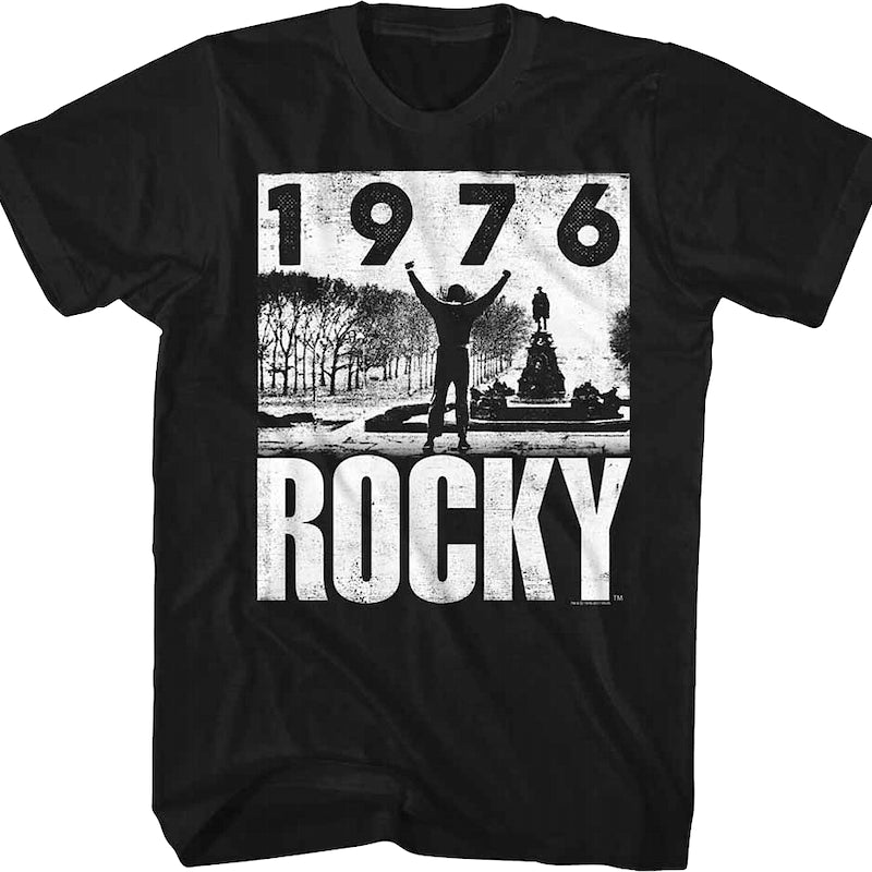 Top Of The Steps 1976 Rocky T-Shirt