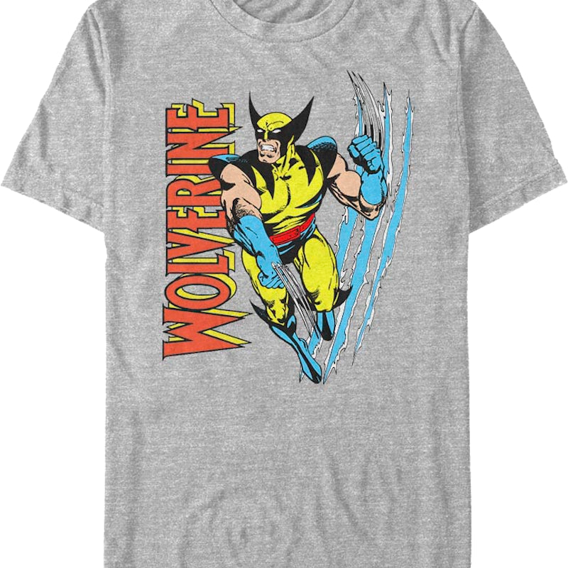Torn Wolverine Marvel Comics T-Shirt