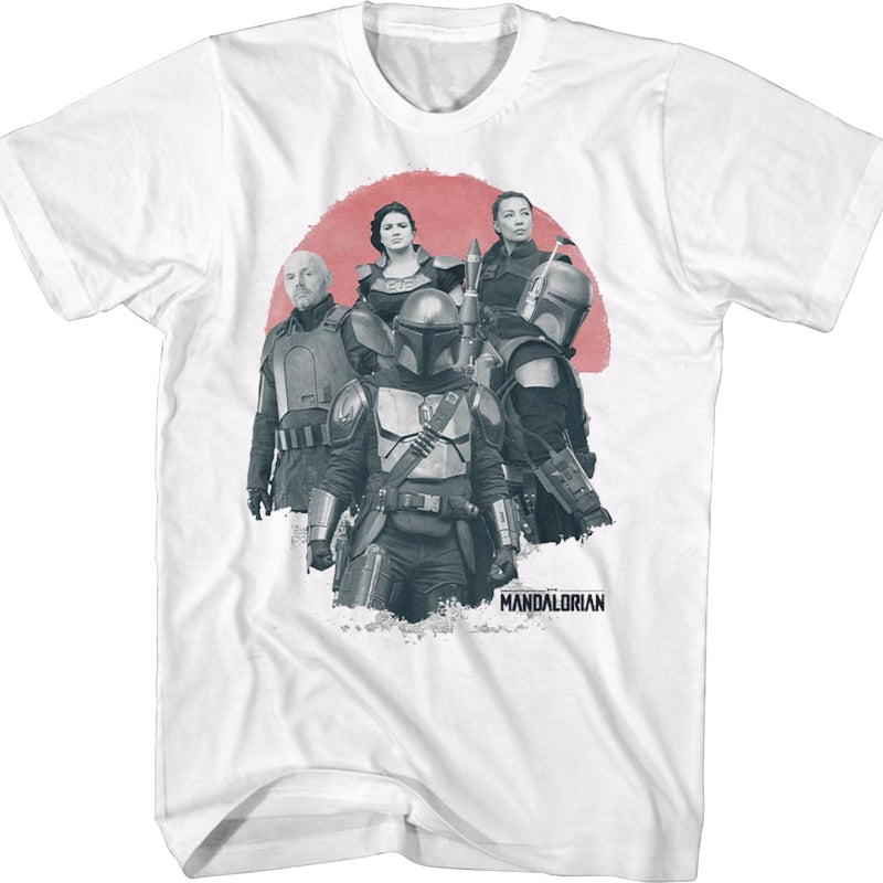 Tragedy Collage The Mandalorian Star Wars T-Shirt