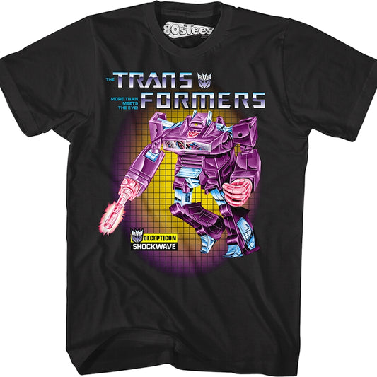 Transformers Box Art Shockwave T-Shirt