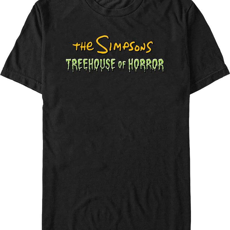 Treehouse Of Horror Logo The Simpsons T-Shirt