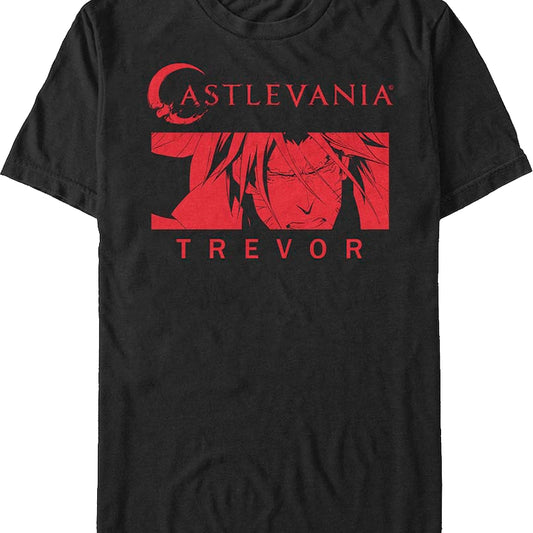 Trevor Red Photo Castlevania T-Shirt