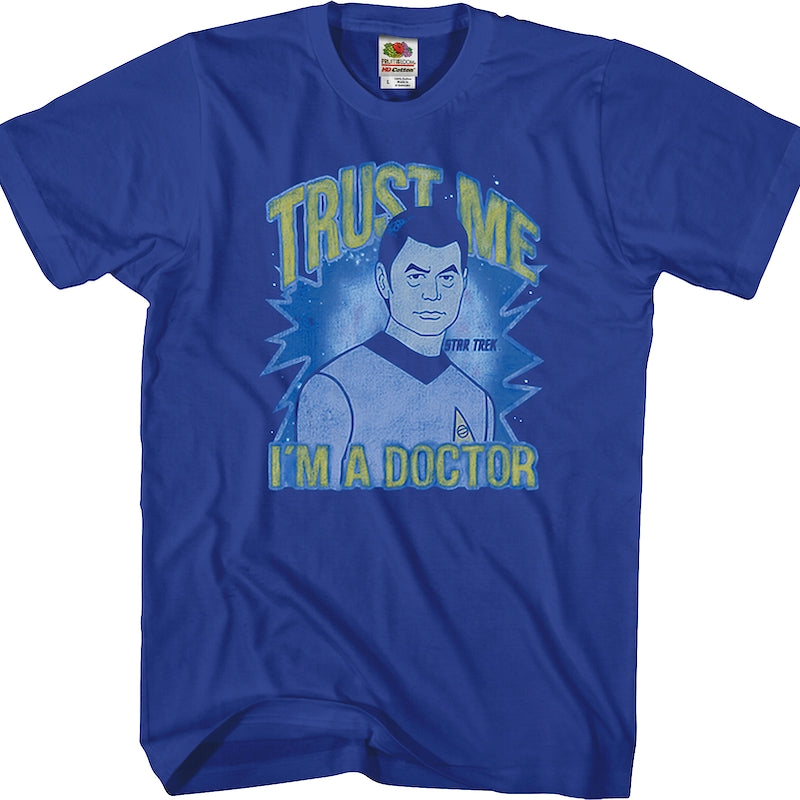 Trust Me I'm A Doctor Star Trek T-Shirt