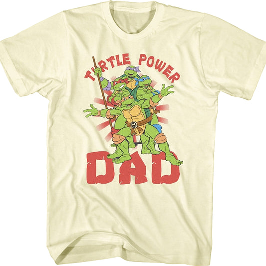 Turtle Power Dad Teenage Mutant Ninja Turtles T-Shirt
