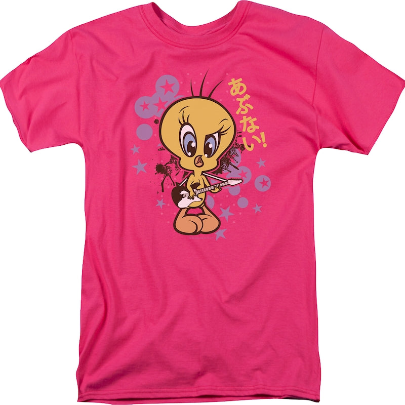 Tweety Bird Rock Star Looney Tunes T-Shirt