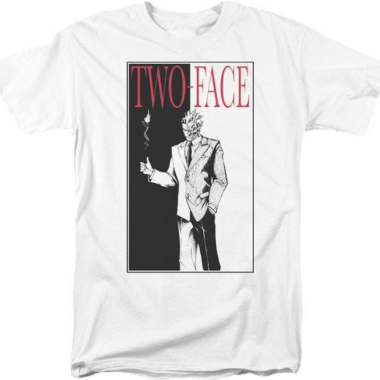 Two-Face Scarface Batman T-Shirt