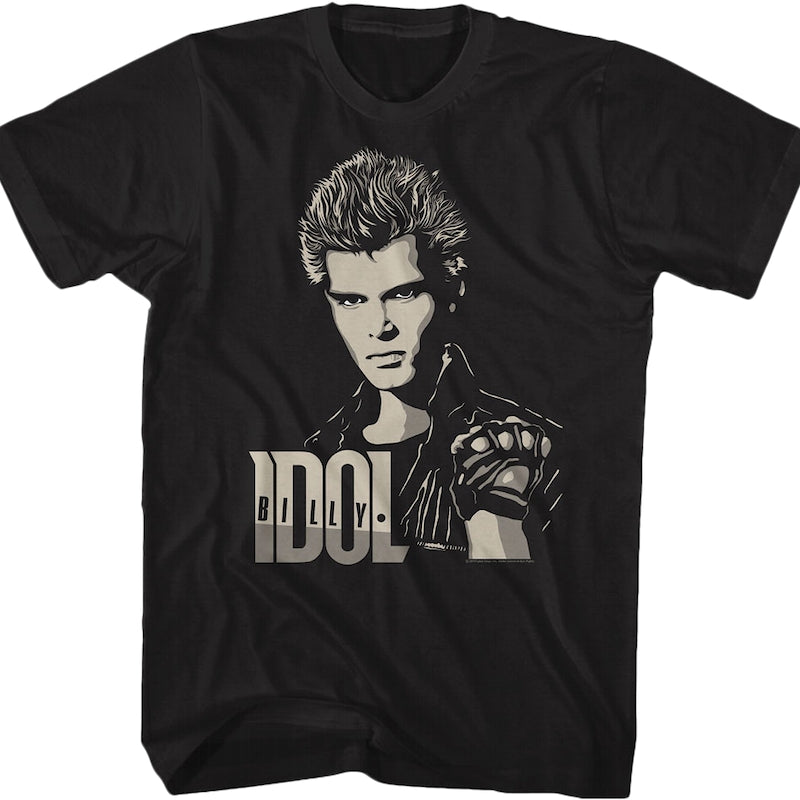 Two Tone Billy Idol T-Shirt