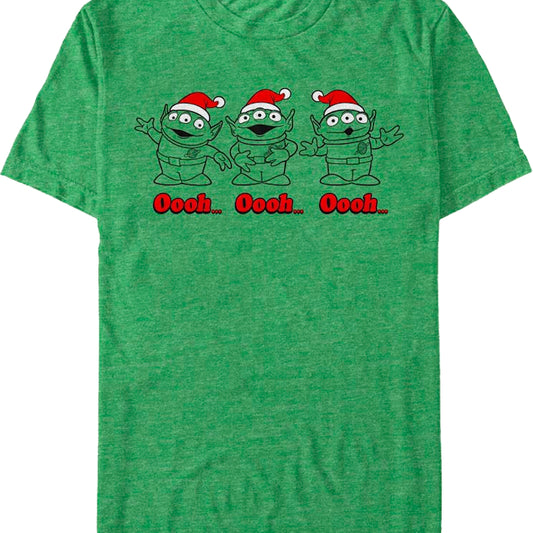 Aliens Christmas Carol Toy Story T-Shirt