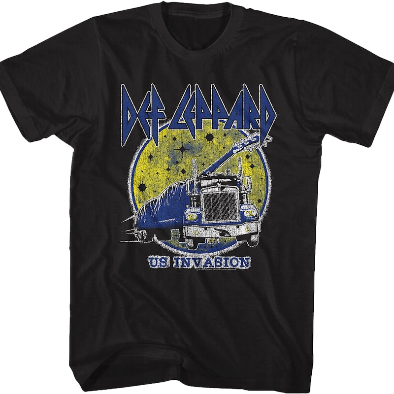 US Invasion Def Leppard T-Shirt