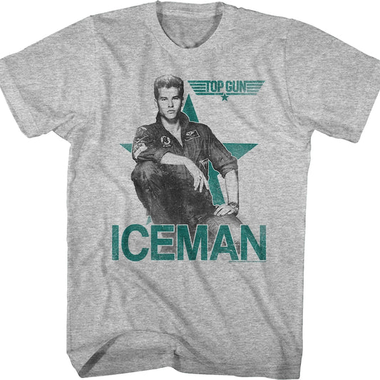 Val Kilmer Iceman Top Gun T-Shirt