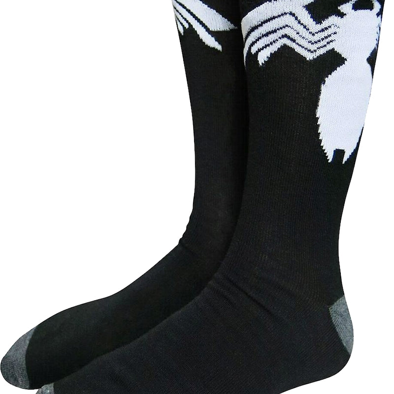 Venom Logo Marvel Comics Socks