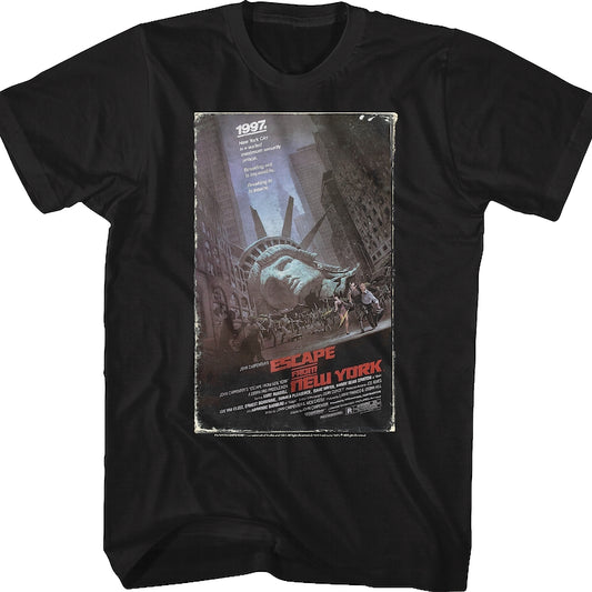 VHS Box Artwork Escape From New York T-Shirt