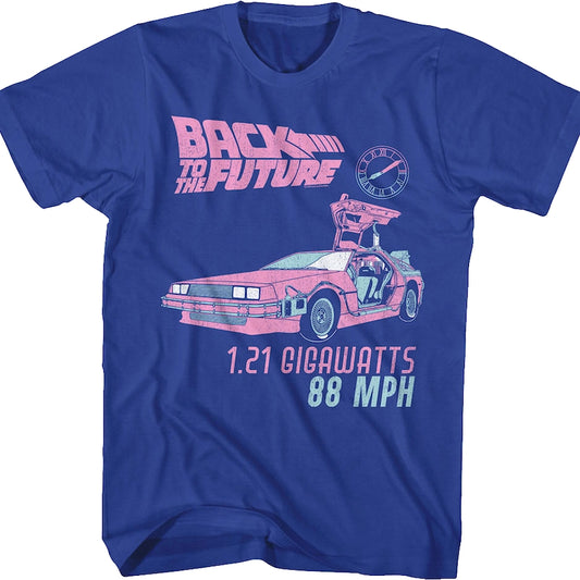 Vintage 1.21 Gigawatts Back To The Future T-Shirt