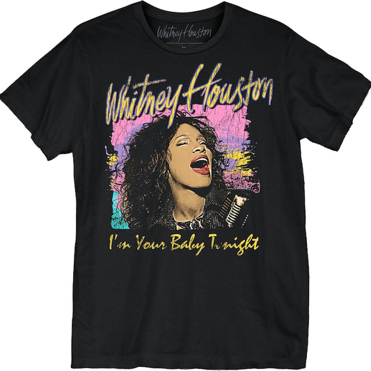 Vintage I'm Your Baby Tonight Whitney Houston T-Shirt
